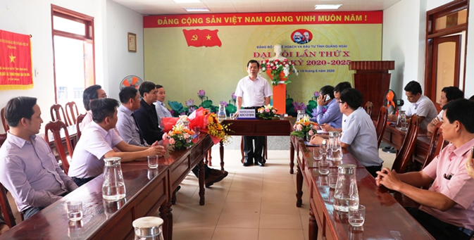 Trao quyết định bổ nhiệm Phó Giám đốc Sở Kế hoạch và Đầu tư đối với ông Nguyễn Văn Trọng