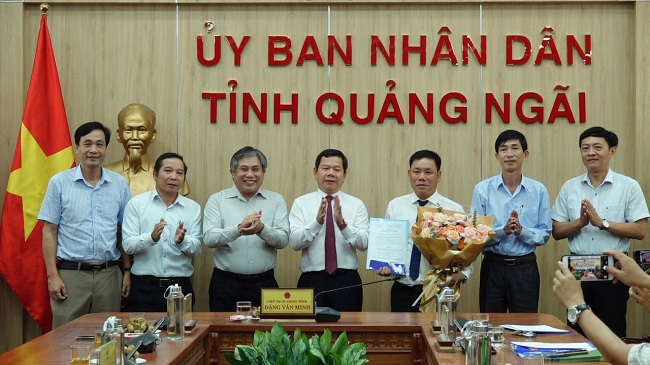 Ông Nguyễn Văn Trọng giữ chức Giám đốc Sở Kế hoạch và Đầu tư